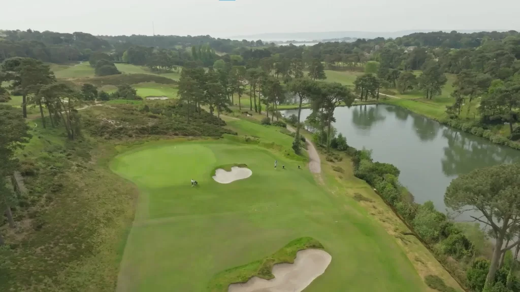 Parkstone Golf Club from Above