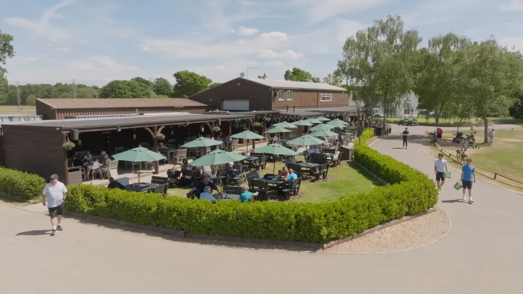 The Forest Inn Seating at Ferndown Forest Golf Club