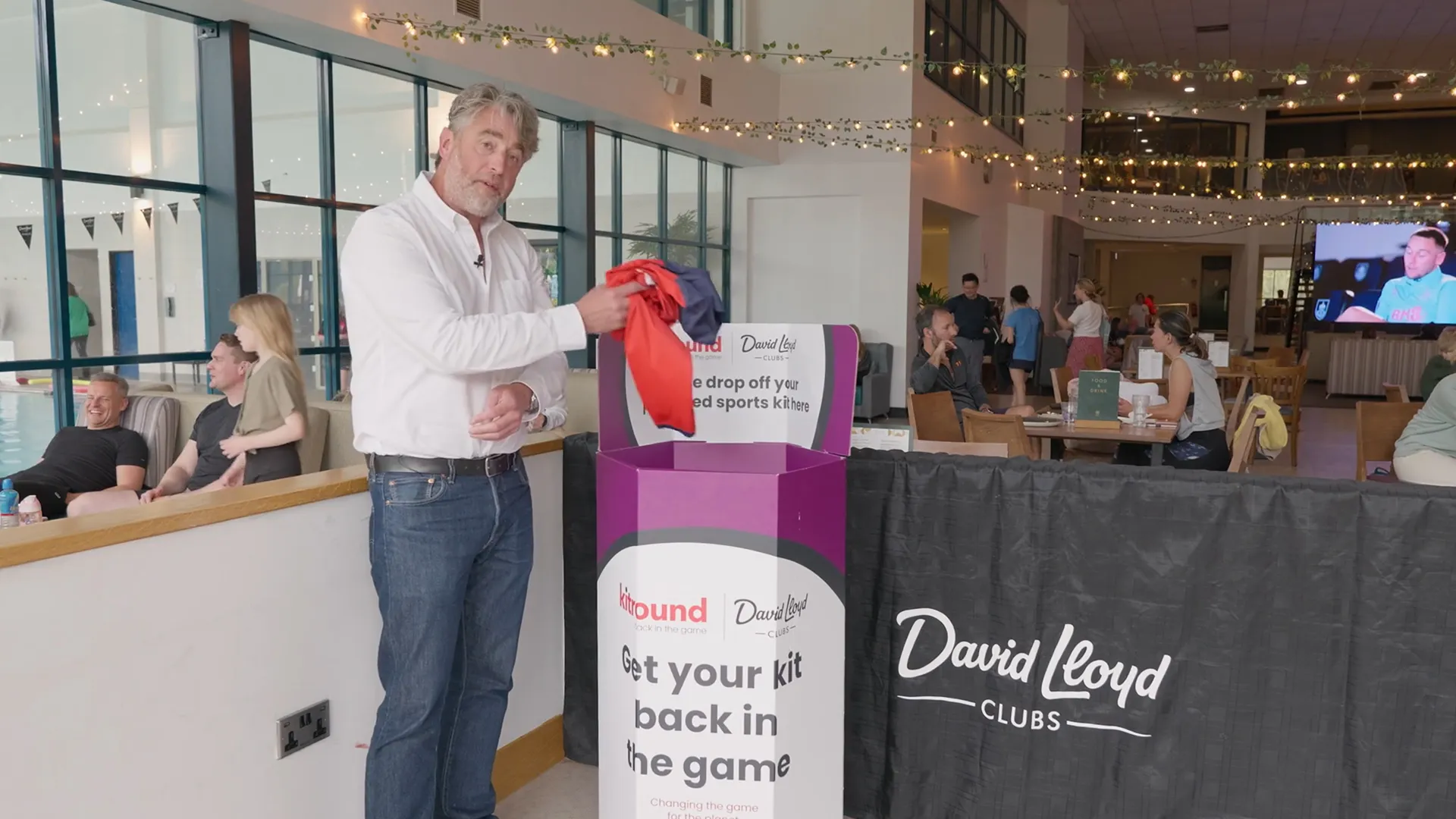 David Lloyd Kitround Charity Campaign
