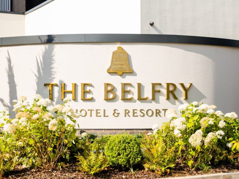 The Belfry Golf Resort sign